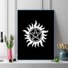 Supernatural Pattern  3pcs 100% Round Full Drill 5D DIY Diamond Painting Embroidery Cross Stitch Rhinestone Décor