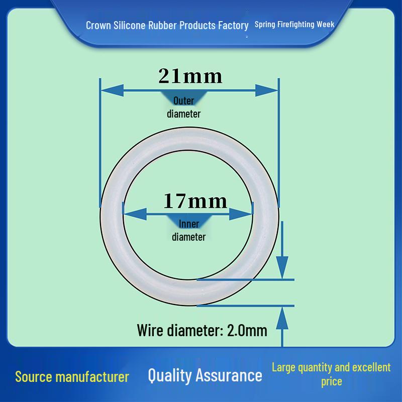 First Order Discount: 2.0mm Wire Rubber-Silicone O-Ring Seal, 5-140mm Outer Diameter, Waterproof