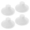4Pcs Suction Cup Cat Window Perch Kit Large Diameter 85Mm Heavy Duty for Active Cats Bathroom Balcony Use