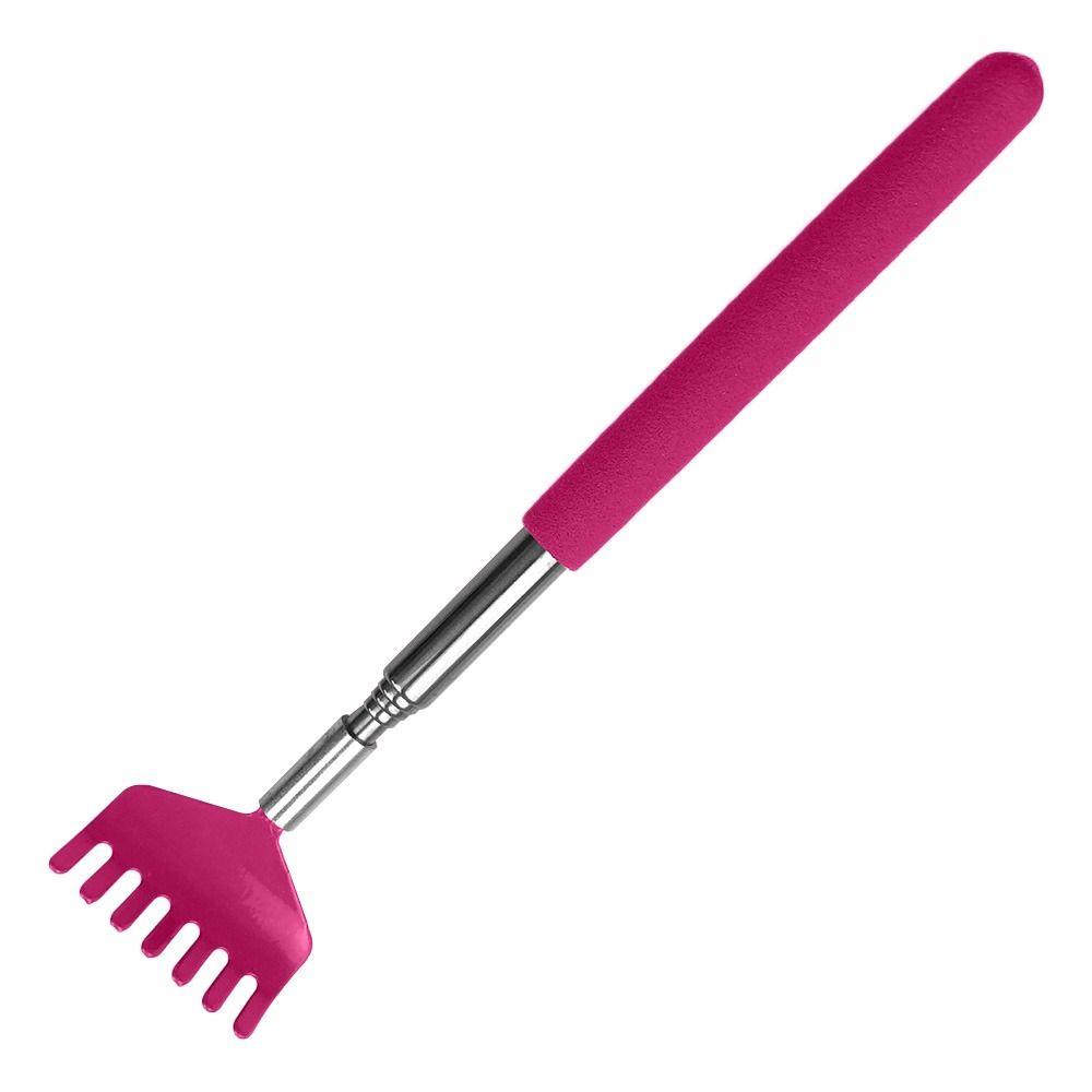 Steel Handy Health Care Extendable Back Scratcher Back Itch Scratcher Massage Tool Retractable розовый