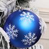 3/2/1Pcs Pumpkin Balls Christmas Tree Ornament Plastic New Year Christmas Gifts Boxes Pendant Hanging Ornament