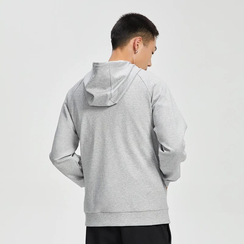 Li Ning Jacke Herren Heather Grau Ziegelgrau AWDR429-4