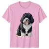 Cute Havapoo Dog Breed Pet Portrait Graphic TShirt