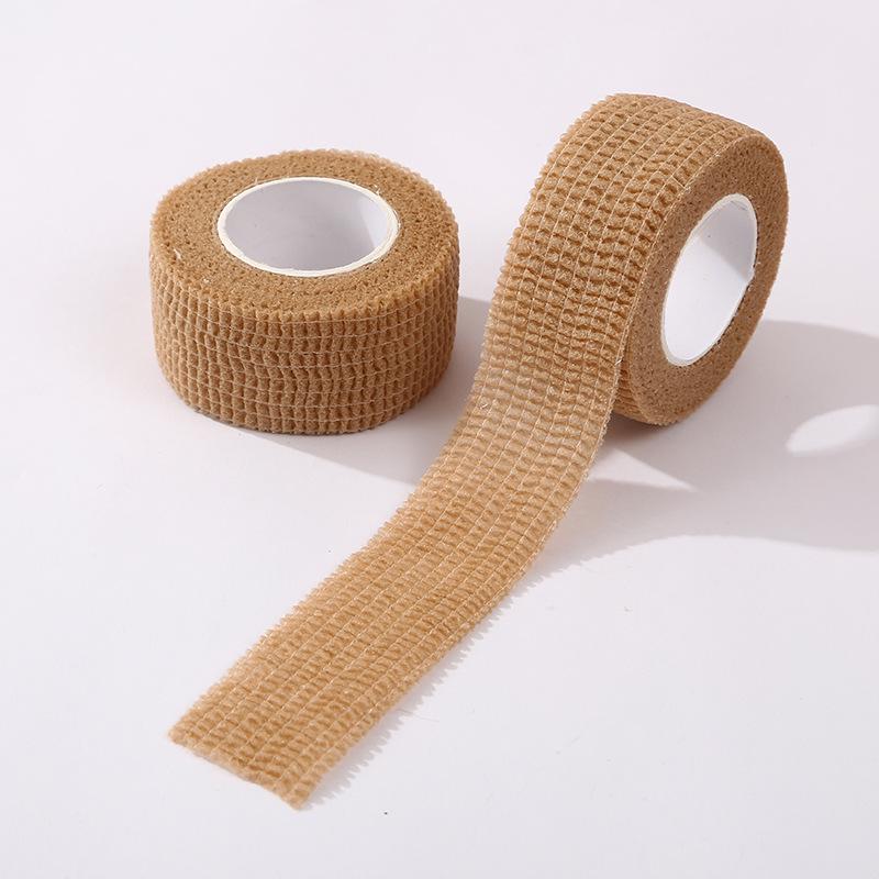 Cute Cartoon Elastic Finger Bandage - Non-woven, Self-adhesive, Durable Student Anti-Wear Wrap