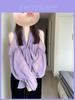 Lolitah Fashion Shirt With 3d Effect And Satin Fabric For Elegant Spring Wear