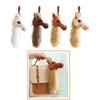 Plush Horse Toy Pendant Decoration for Office Desk and Living Room Animal Ornament Gift for Friend Family