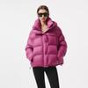 Tanboer Women's Hooded Puffy Down Jacket