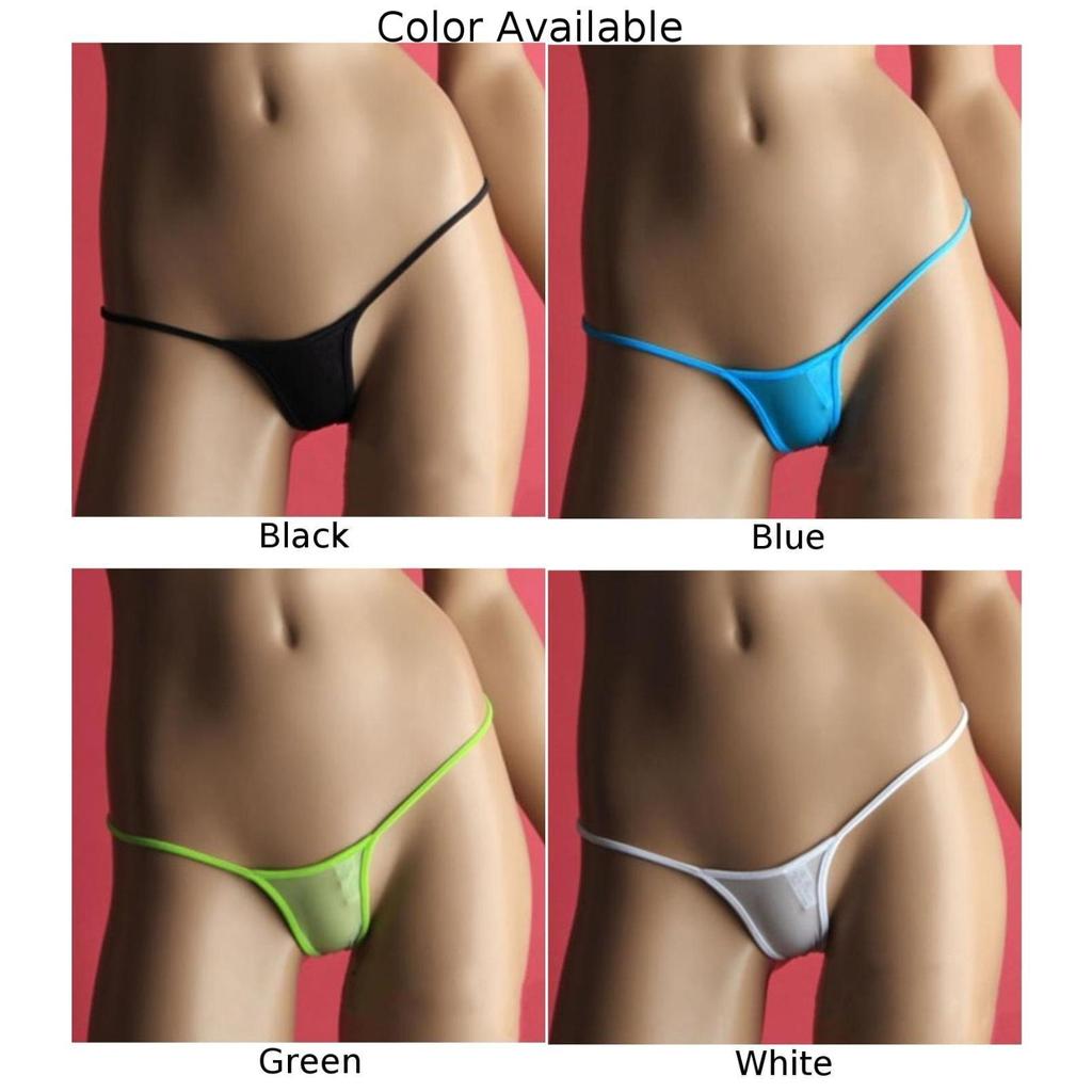Thongs Womens G-String Comfortable Low Waist M-2XL Micro
