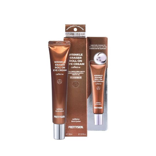 Pretty skin - Wrinkle Eraser Roll On Eye Cream Caffeine 30ml