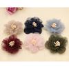 Korean Handmade Yarn Flower Hair Accessories for Children