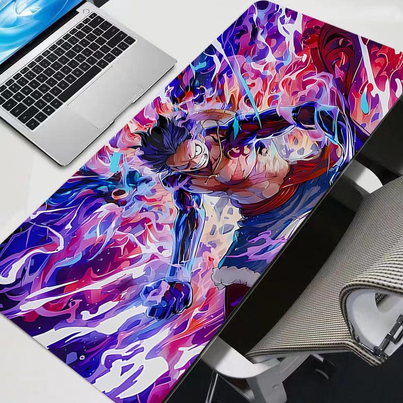 Mouse Pad Gamers Large One Piece Anime Computer Durable Extended Game Mousepad Desk Mat Keyboard Rubber Durable Carpet