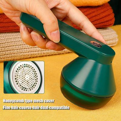 Fluff Trimmer Usb Sweater Shaver Defuzzer Portable Rechargeable Spools Removal Device 6-Leaf Blades Suitable For Home Travelhome Supplies Decor