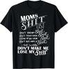 Mom Sh**t List Momlife Funny Mom Mothers Day Gift Unisex T-Shirt