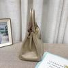 Borsa a tracolla da donna in pelle di vacchetta pressata effetto coccodrillo verniciata platino con tracolle per pendolari di grande capacità fonte