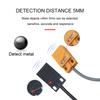 AUCHTEL TL-W5 Proximity Sensor Small Size 5mm DC 12V 24V 3 Wire Metal Approach Inductive Switch GKB-M0524 Automation NPN PNP PLC