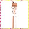 ABJJ Garden Bird House Metal Bird Feeders Garden Stakes With Pole Bird Houses For Courtyard Backyard Patio Outdoor Style E