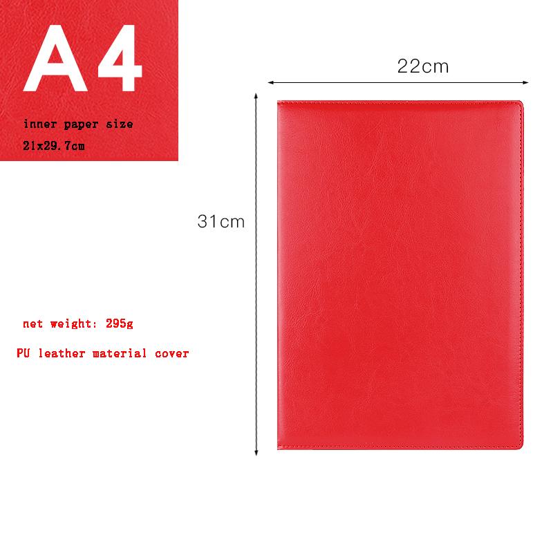 White Silver Red Blue Dark Green A4 Display Folder For Certificate Honor Contract