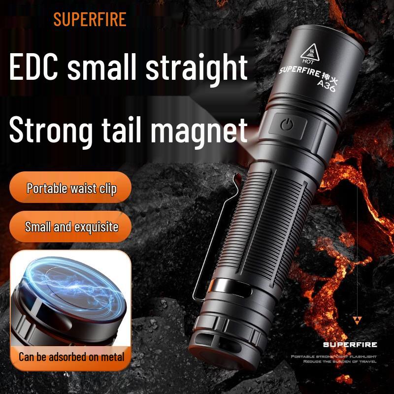 SupFire A36 Magnetic Tactical EDC Flashlight