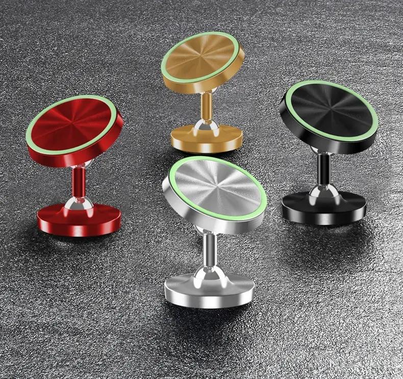 New Hight Car Phone Holder  39mm 360 Degree Magnetic Phone Car Holder Universal Magnet Mobile Phone Mount Car Mobile Holder