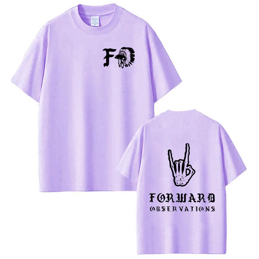 Forward Observations Group Skeleton Tshirt Unisex Women Clothing Fashion Oversized Casual Short Sleeve T Shirt Harajuku Streetwear