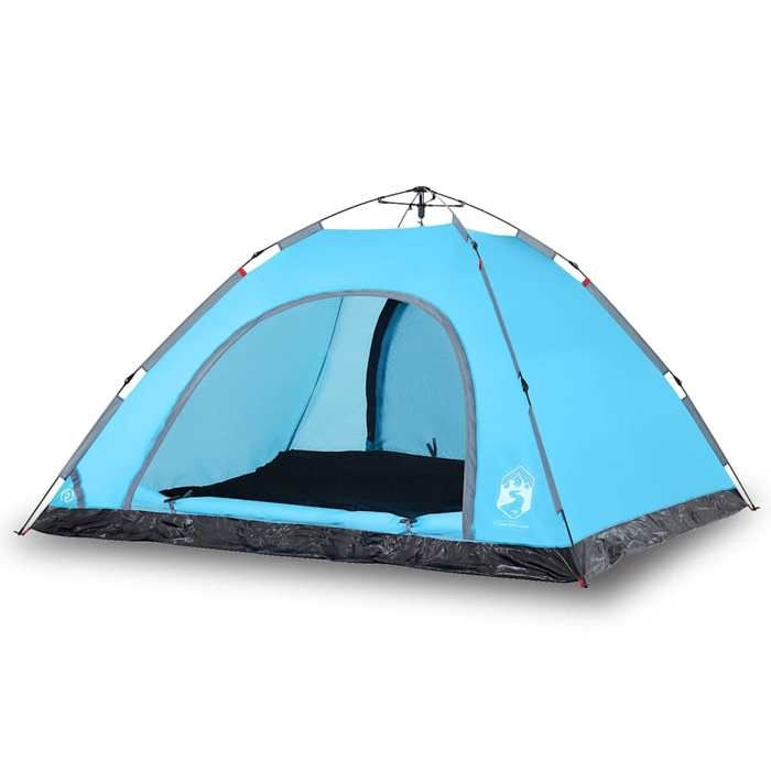 VidaXL 5-person Blue Quick-release Camping Tent, Tent, Camping Shelter, Garden Shelter, Garden Tent, Shelter 4004174