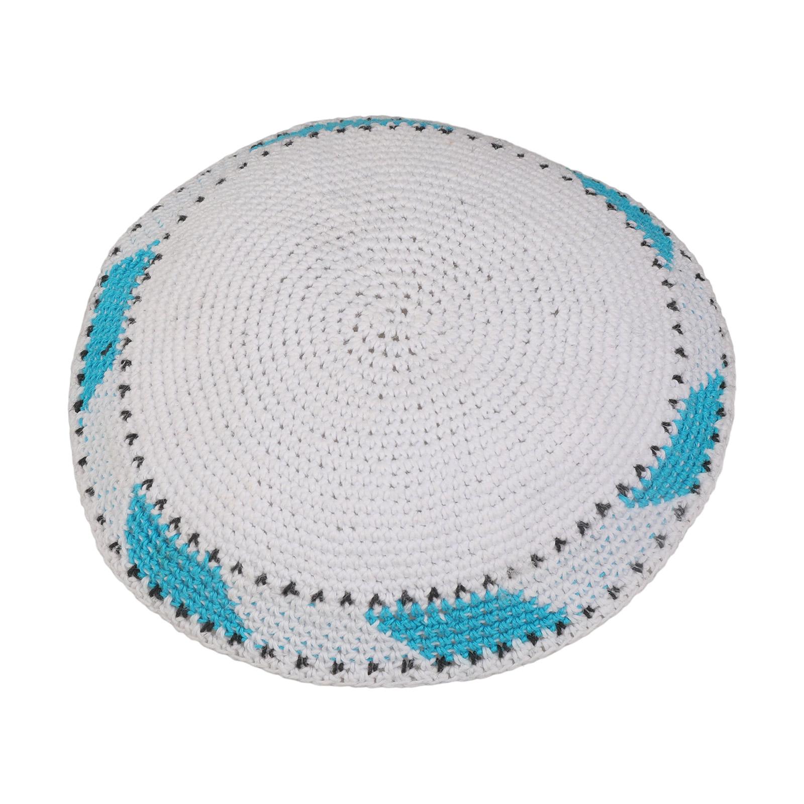 

Традиционная еврейская кипа-ермолка для религиозных церемоний и повседневного ношения. Легкий полиэстеровый дизайн. Удобна для ношения круглый год. C