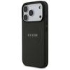 Guess Grained Ring MagSafe case for iPhone 17 Pro black