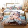 Anime Redo of Healer Bedding Set Printed Duvet Cover Pillowcase Single Double Queen Super King Size Sets