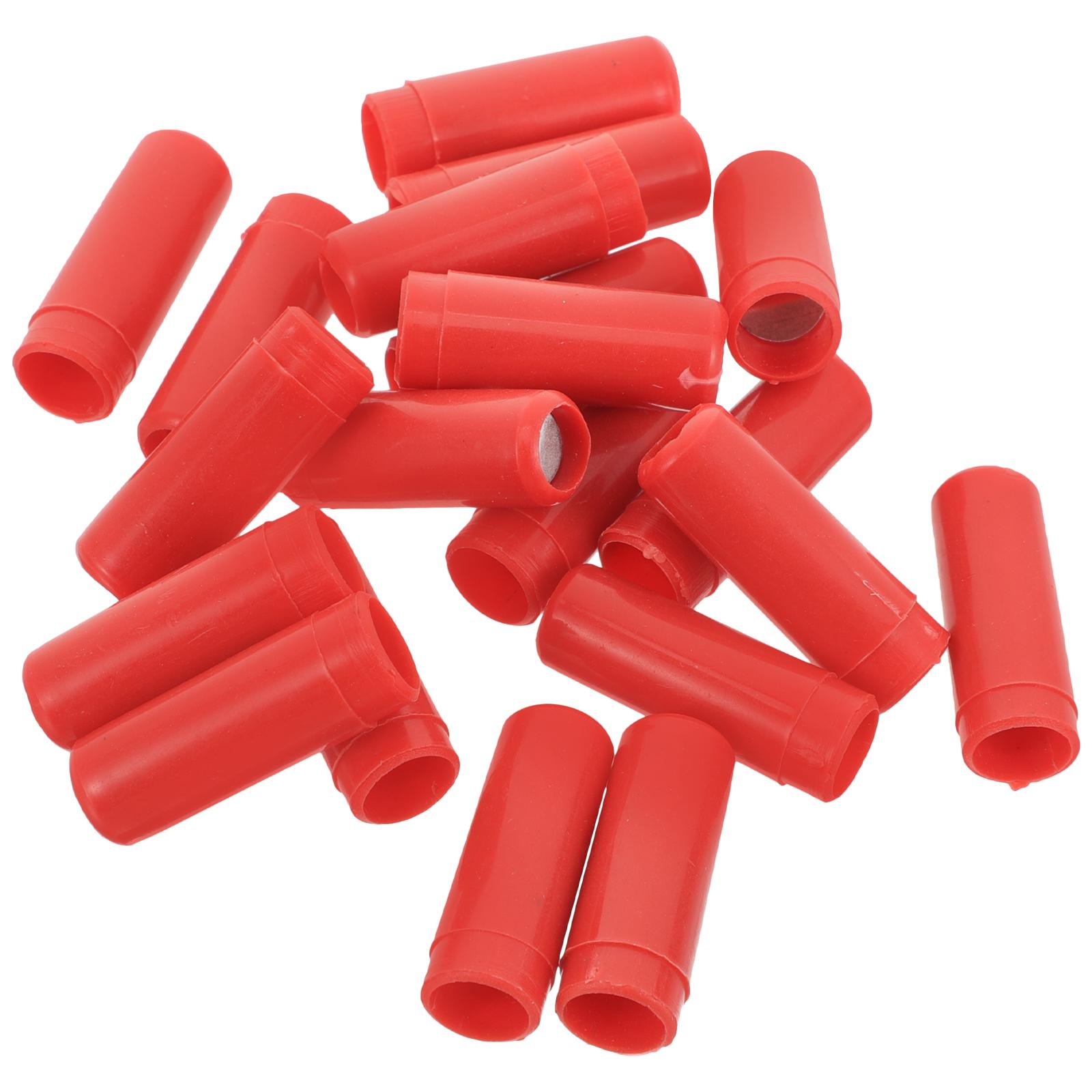 20 Pcs Shell Whistle Head Toy Kid Kids Loud Survival Toys Birthday Party Favors 2.8x1cm красный