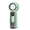 Portable USB-Charged Transparent Fan with Ice Pack and Display Screen for Outdoor Use