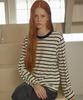 YUPPE Tucked Stripe T-Shirt_Black