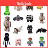 Adorable Minecraft Plush Toys Featuring Soft Creeper Enderman And Wolf Characters
