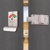 Smooth Operation Stainless Steel Partition Door Lock Metal Indicator Door Lock  Restroom
