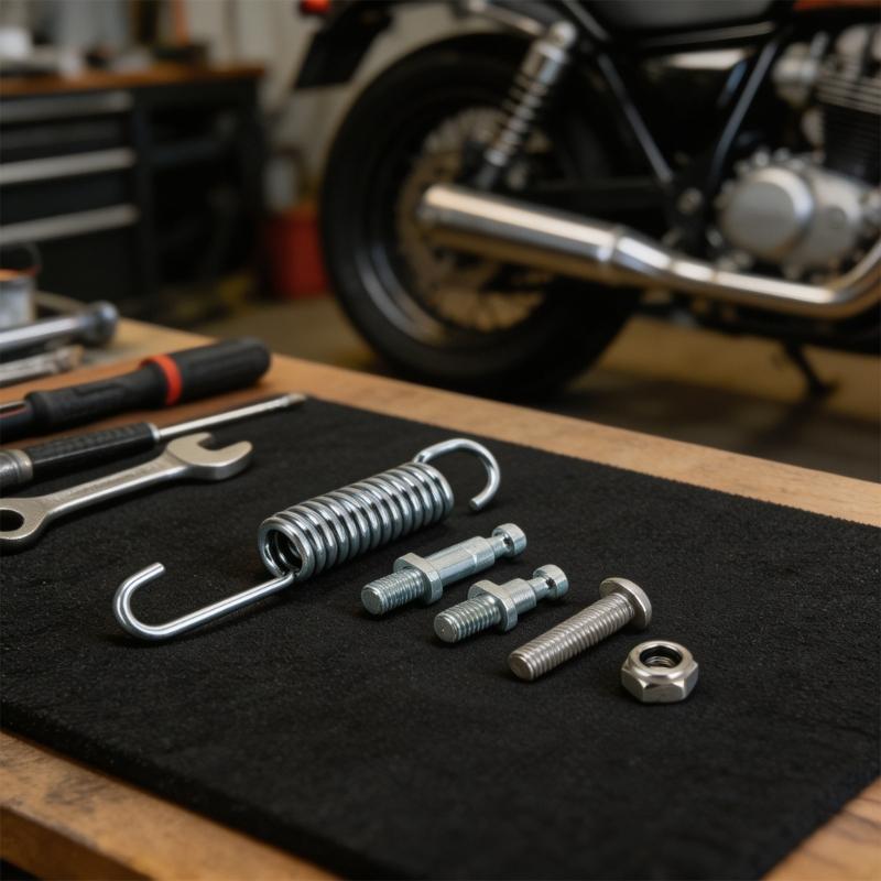 Motorcycle Side Stand Kickstand Springs for Sur Ron X S Bikes Secure Parking Ensures Reliable Stability on Any Terrain