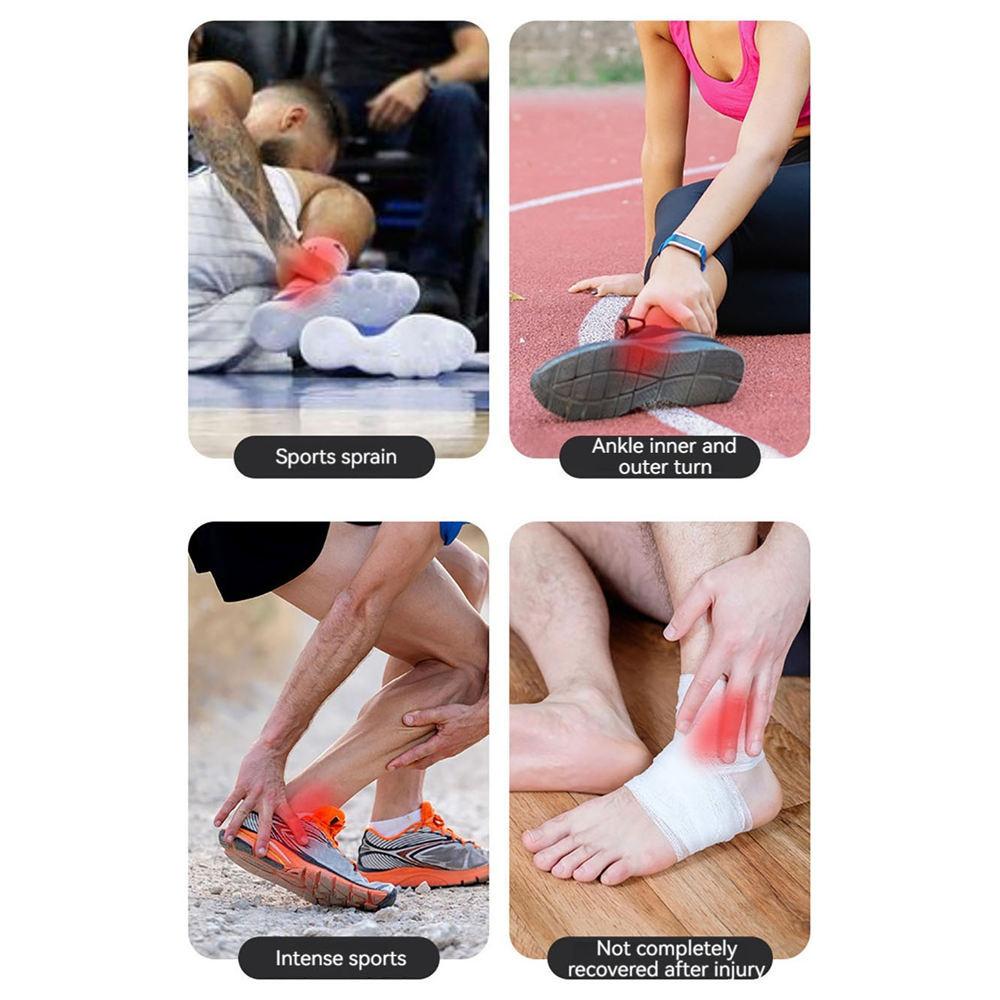 1Pcs Elastic Adjustable Sports Ankle Brace Pressure Ankle Socks Anti-Sprain Run Basketball Football Riding Breathable Stocking