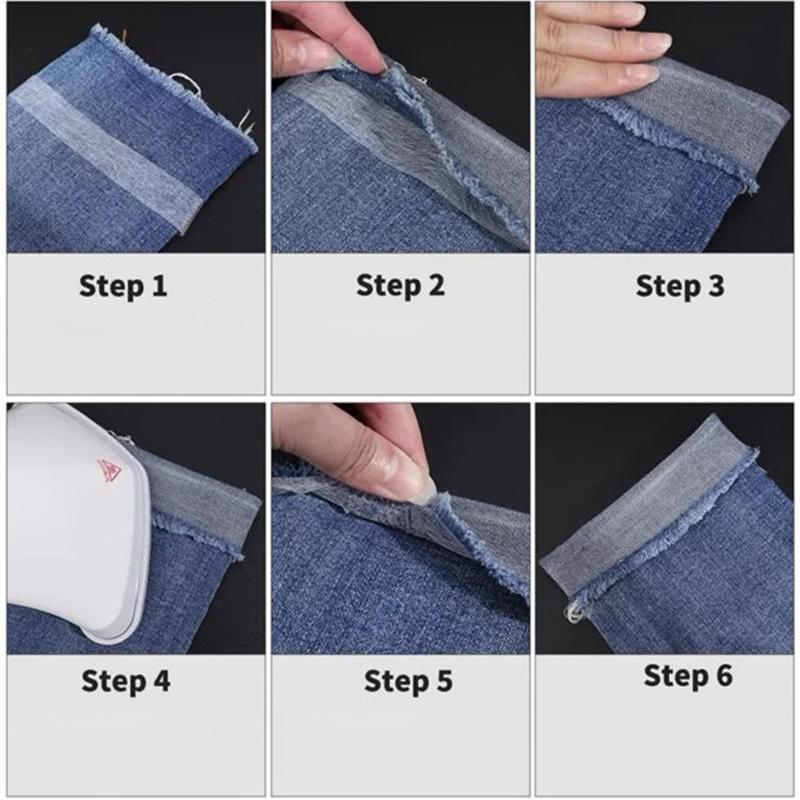 70 Yard Hot Melt Double Sided Sewing Accessory Adhesive Tape Cloth Apparel Fusible Interlining DIY Accessories Patchwork Lining