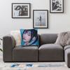 Kpop Style Girl Minji Bunnies Art Pillow Case Print Pillow Cover Retro Trendy Pillowcases For Living Room Sofa