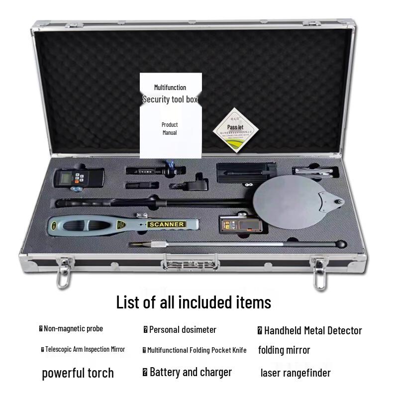 Portable Aluminum Alloy Security Toolbox