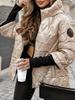 Oversized Hooded Jacket for Women with Pockets and Zipper Long Sleeve Loose Coat Street Fashion Outerwear