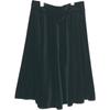 FOXEY NEW YORK Black velour flared skirt skirt 38 blackUsed