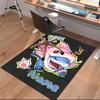 Custom Personalization Jeff the Land Shark Print Area Rug - Soft, Washable Non-Slip Indoor Mat,Living Room,Home&Office Decorative Rug