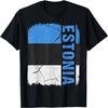 Brauche Vier Gänge Geburtstag Rennauto 4. Geburtstag Rennauto Flagge T-Shirt