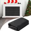 Magnetic Fireplace Cover Fireplace Draft Stopper with Built-in 12 Strong Magnet Stops Heat Loss Flame-Retardant Fire Place
