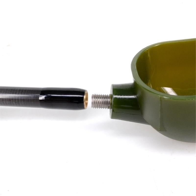 Detachable Fish baits Casting Scoops Fishing Baits Throwing Spoons Fishing Baits Feeder Shovel for Feeding Particles