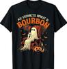 My Favorite Spirit Is Bourbon Funny Halloween Ghost T-Shirt