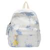 Schoolbag niche Japanese ins smudge bag women's simple design backpack 1011 new fashion commuter backpack