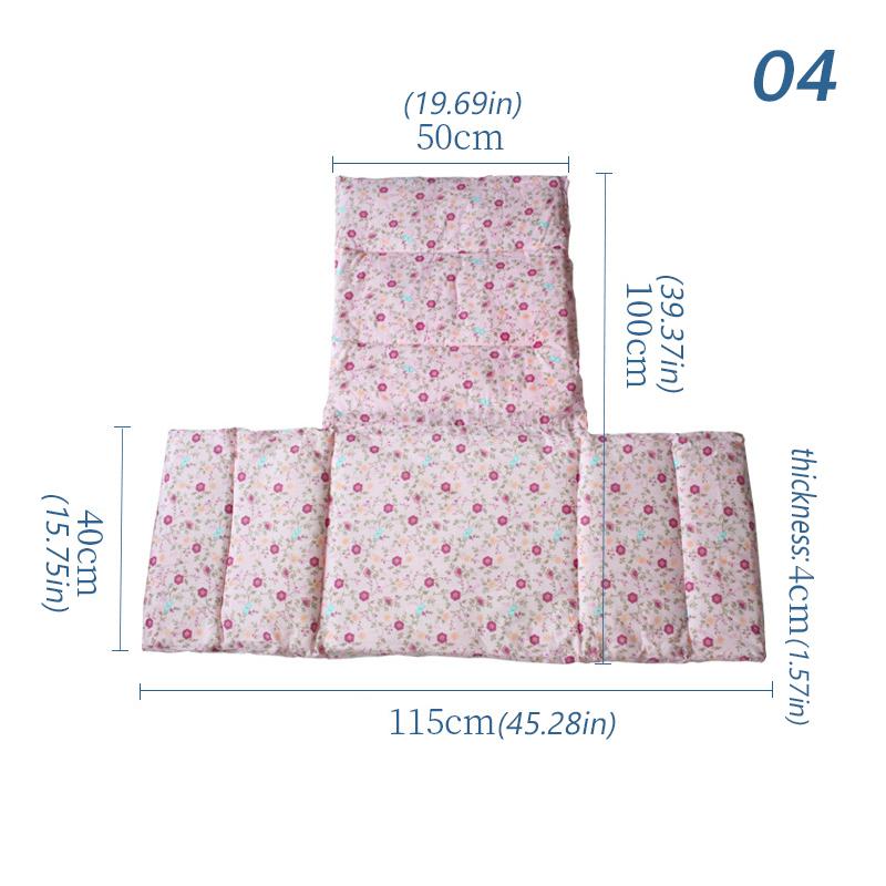 Wheelchair Cushion Thicken Soft Warm Resistant Wheelchair Seat Pad Wheelchair Backrest Cushion Accessories