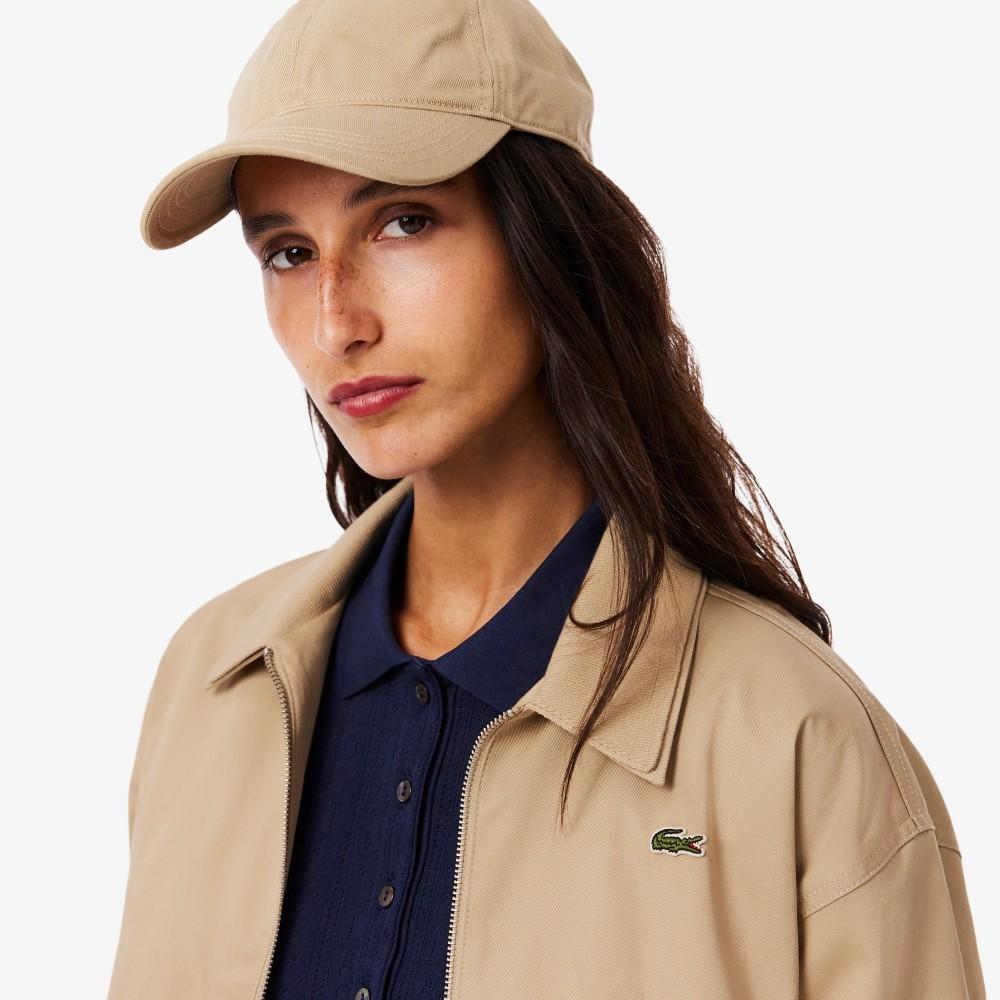 [lacoste] Women's Relaxed Fit Gabardine Coach Jacket BF8412-55N02S
