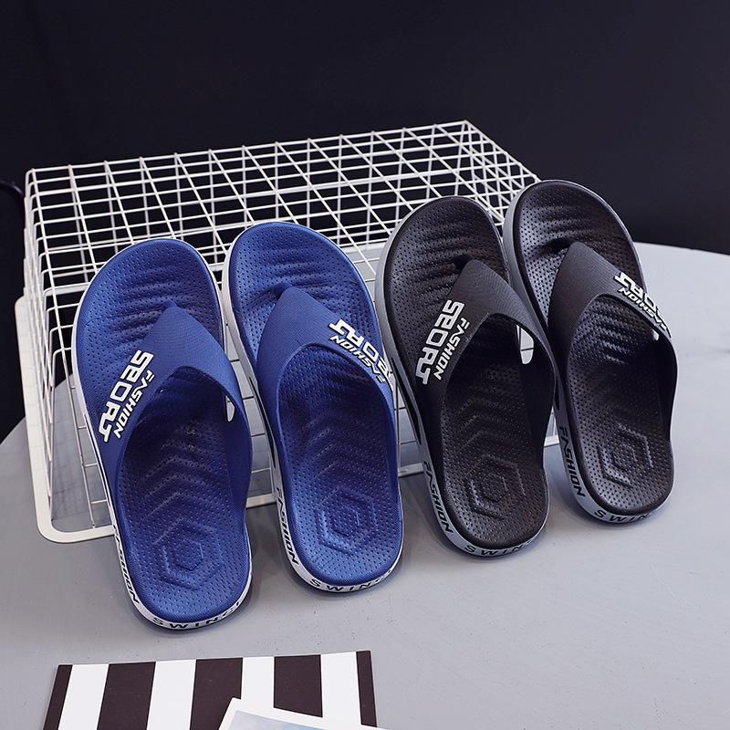 Fashion Summer EVA Men's Casual Flip Flops Outdoor Anti Slip Beach Slippers Men Shoes