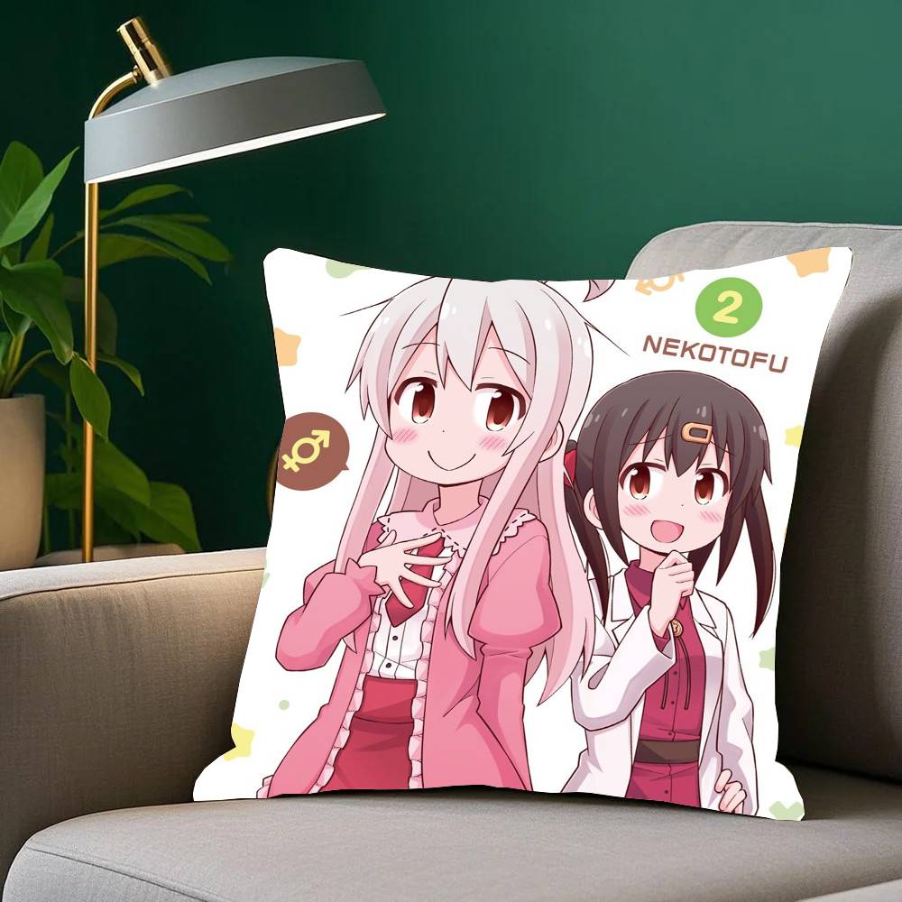 Anime O-Onimai Pillow Case Home Decor Throw For Sofa Bed Car Room Decor Gift Idea